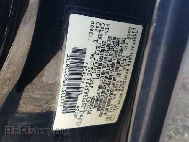 2011 NISSAN VERSA - VIN: 3N1BC1CP6BL511171 - Фото 10