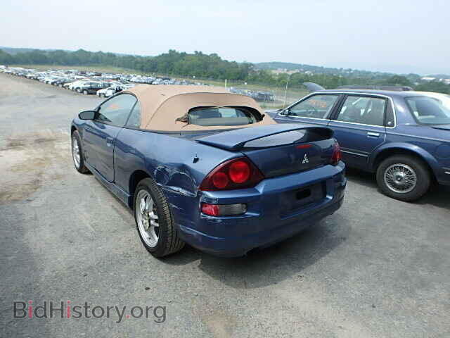 2002 MITSUBISHI ECLIPSE - VIN: 4A3AE85H82E097129 - Фото 3