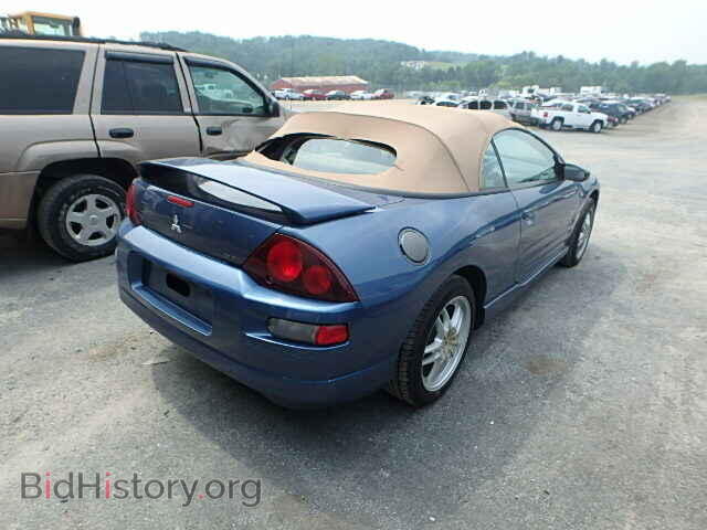 2002 MITSUBISHI ECLIPSE - VIN: 4A3AE85H82E097129 - Фото 4