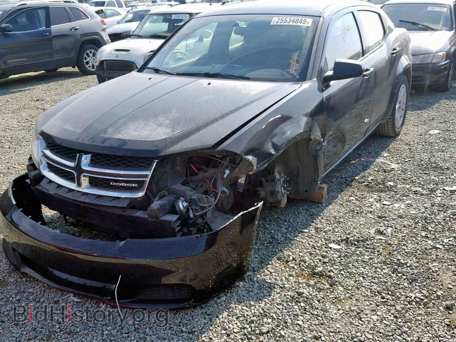 2012 DODGE AVENGER - VIN: 1C3CDZAB3CN174422 - Фото 2