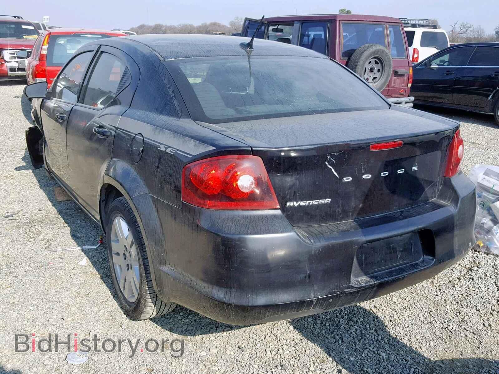 2012 DODGE AVENGER - VIN: 1C3CDZAB3CN174422 - Фото 3