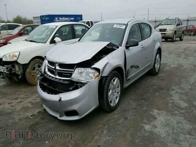 2011 DODGE AVENGER - VIN: 1B3BD4FB8BN540376 - Фото 2