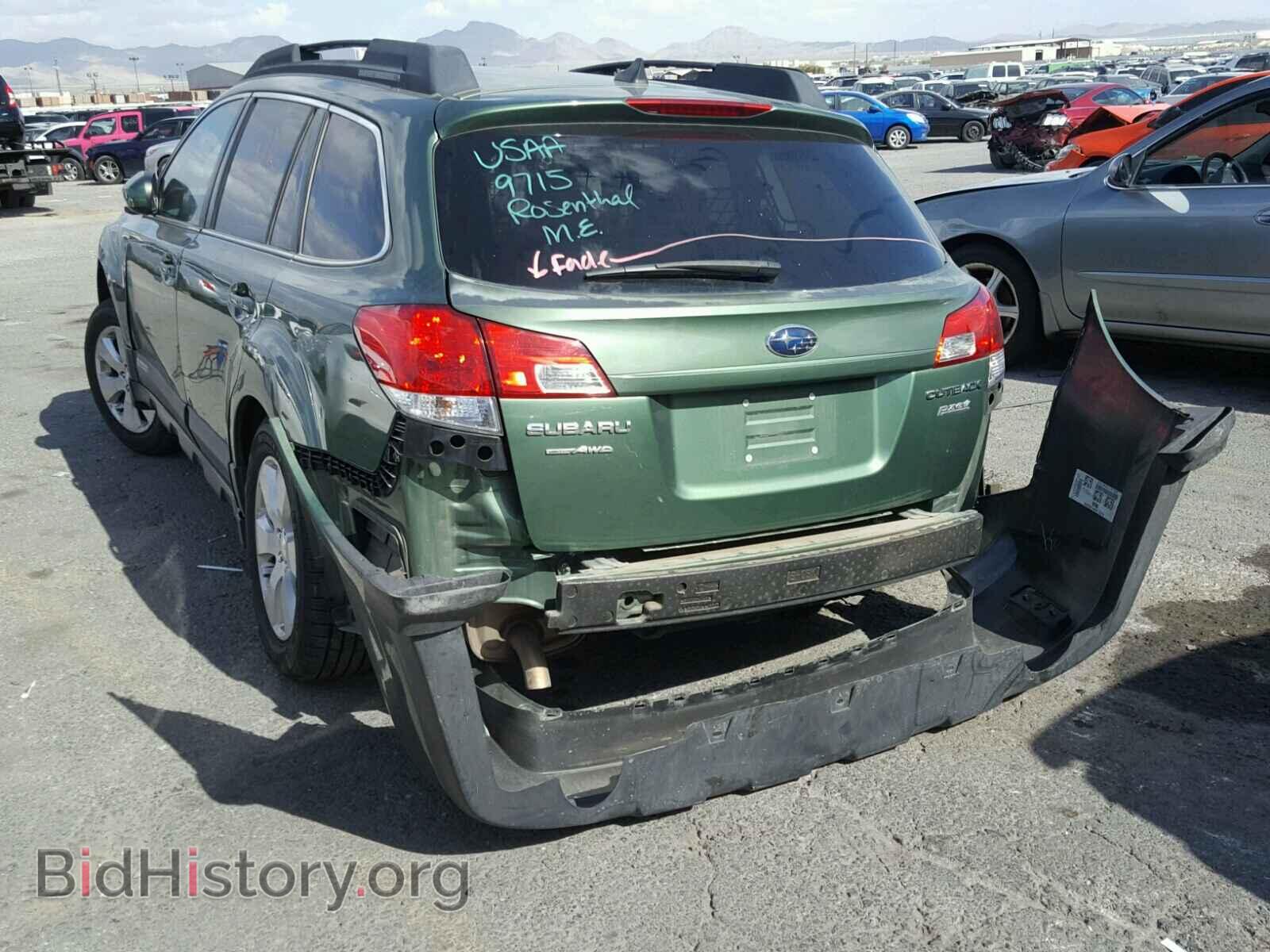 2011 SUBARU OUTBACK - VIN: 4S4BRBFC7B3339296 - Фото 3