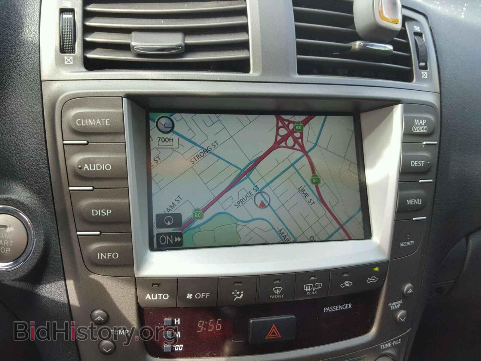 2008 LEXUS IS250 - VIN: JTHBK262585080982 - Фото 9