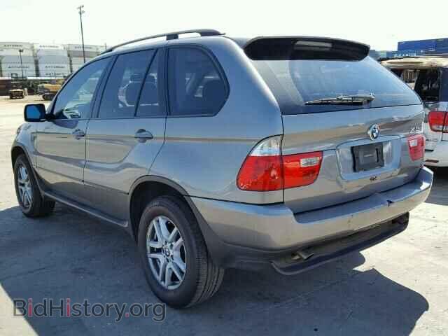 2005 BMW X5 - VIN: 5UXFA13555LY01077 - Фото 3