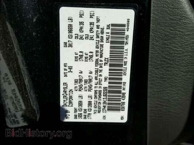 2003 DODGE RAM 1500 - VIN: 1D7HA18N13J622326 - Фото 10