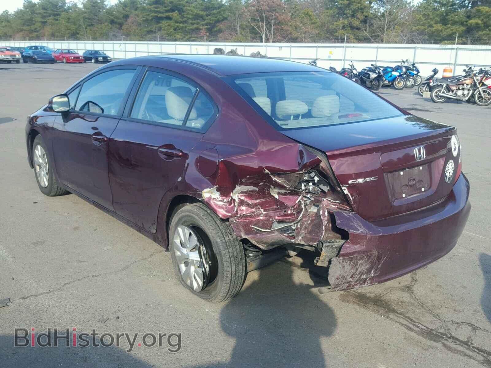 2012 HONDA CIVIC - VIN: 19XFB2F55CE380242 - Фото 3