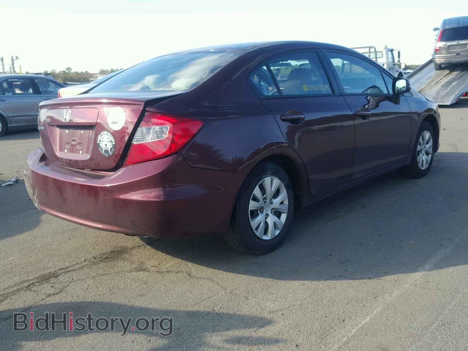2012 HONDA CIVIC - VIN: 19XFB2F55CE380242 - Фото 4
