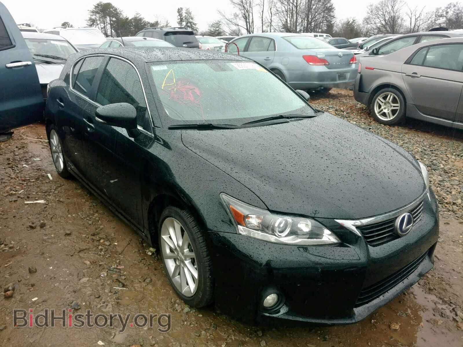 Photo JTHKD5BH4C2112627 - LEXUS CT 200 2012