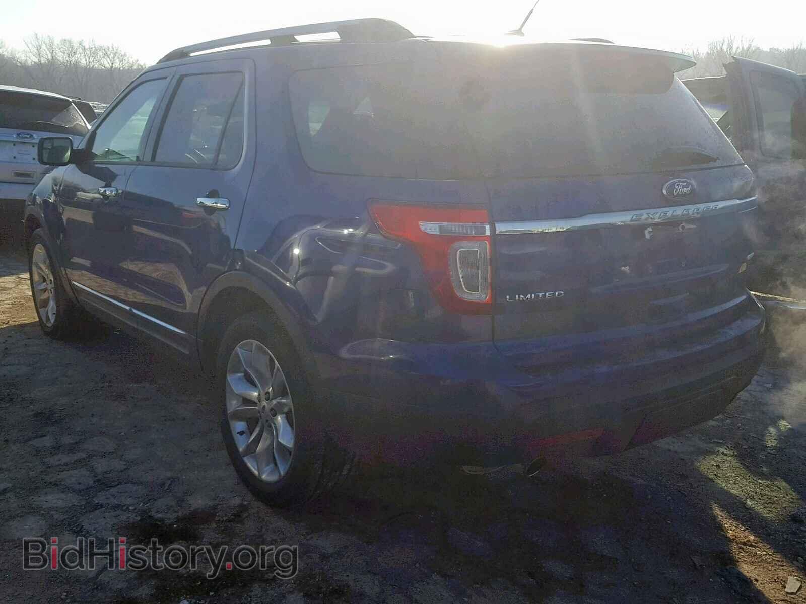 2013 FORD EXPLORER L - VIN: 1FM5K8F8XDGB43347 - Фото 3