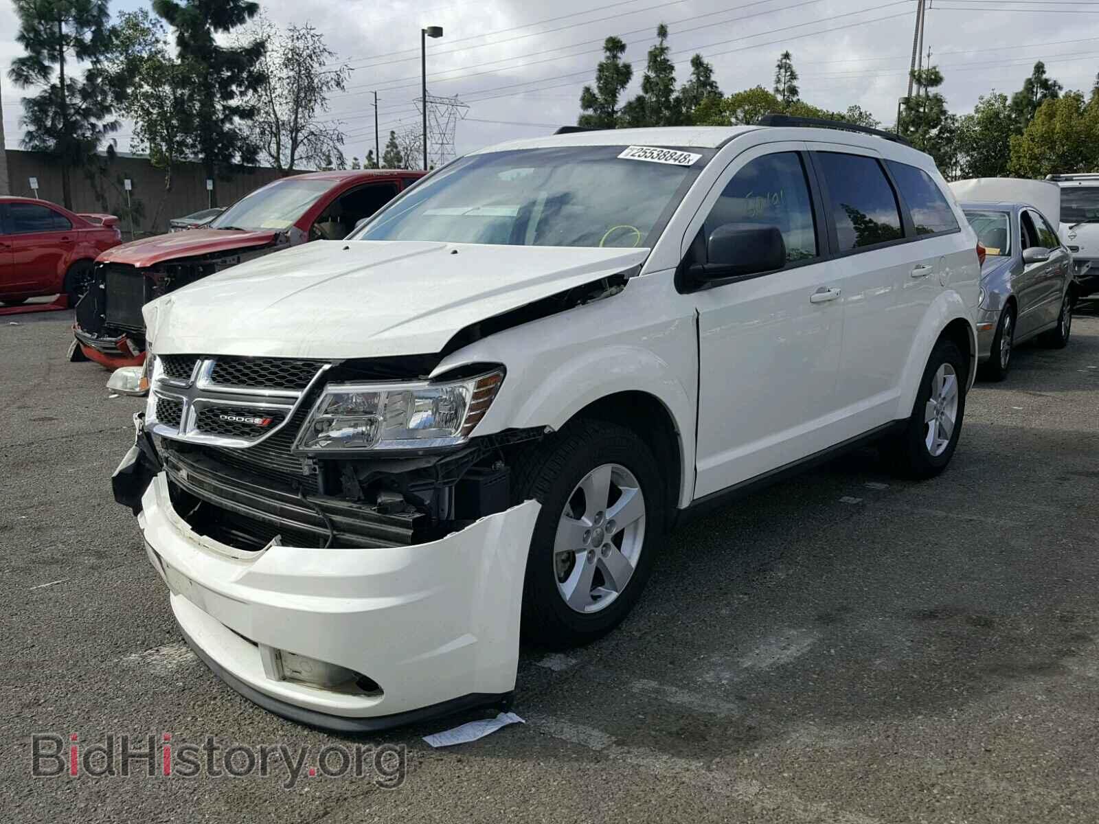 2014 DODGE JOURNEY - VIN: 3C4PDCAB4ET139806 - Фото 2