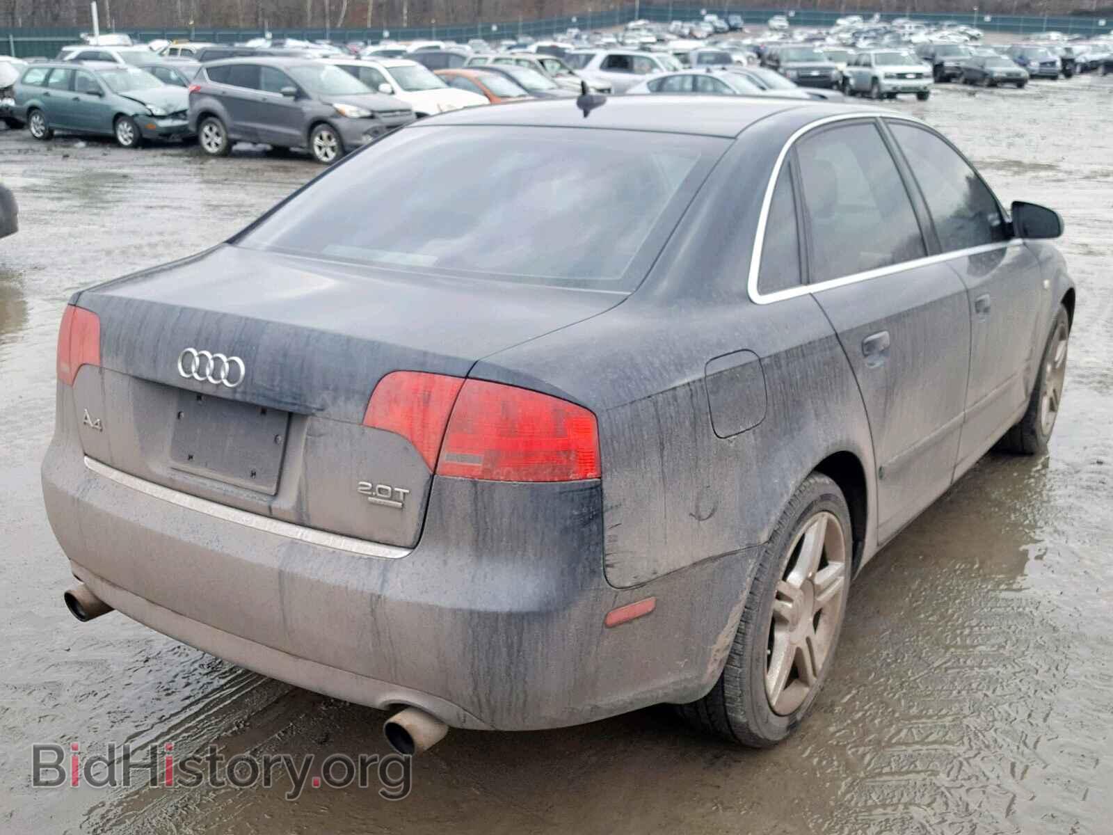 2007 AUDI A4 - VIN: WAUDF78E17A240622 - Фото 4