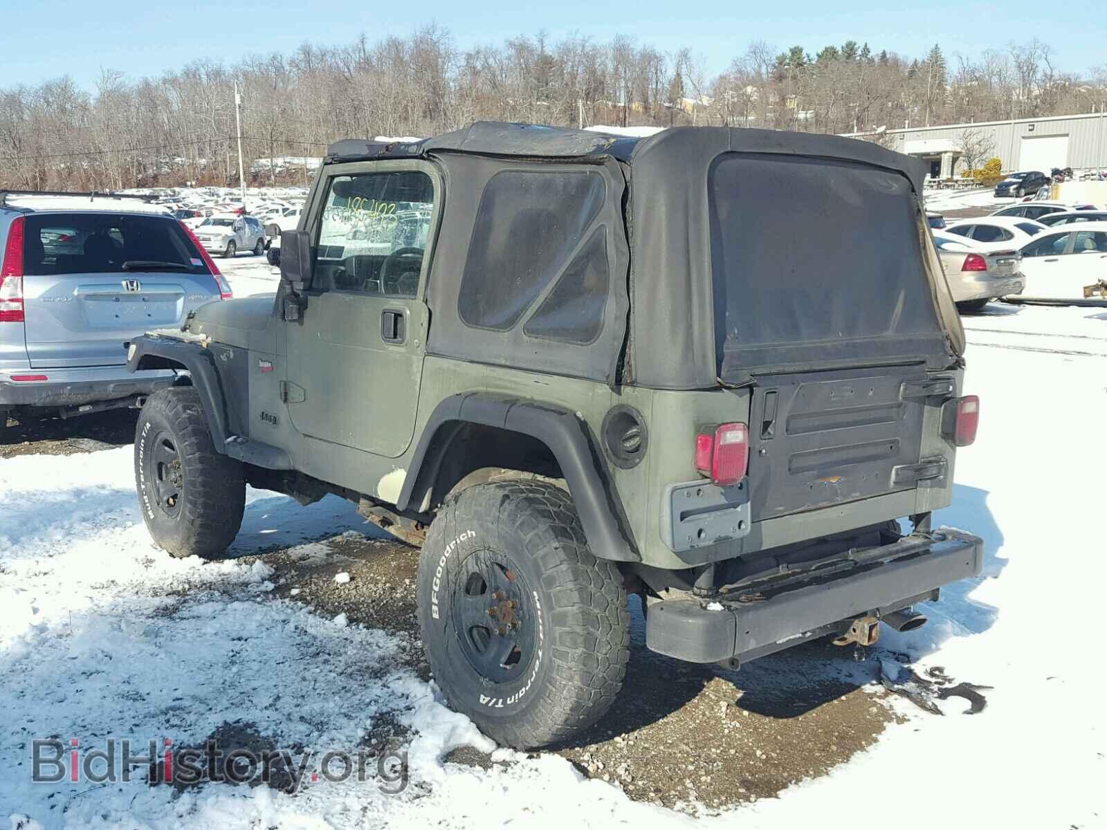 2000 JEEP WRANGLER - VIN: 1J4FA49S9YP763344 - Фото 3