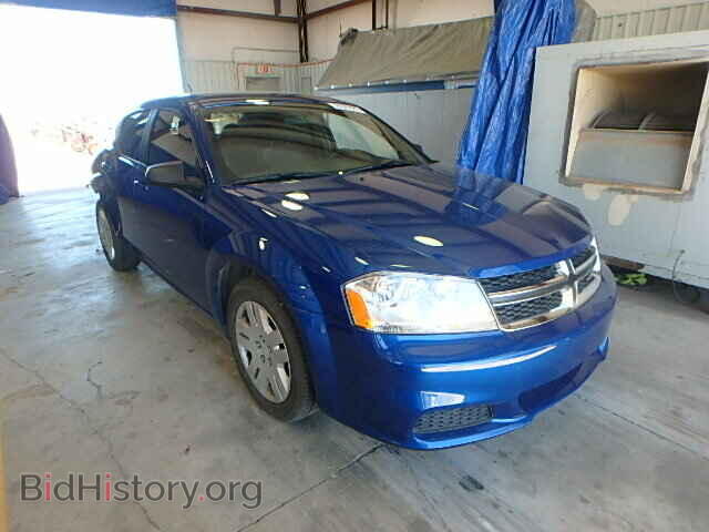 Фотография 1C3CDZAB0EN173442 - DODGE AVENGER 2014