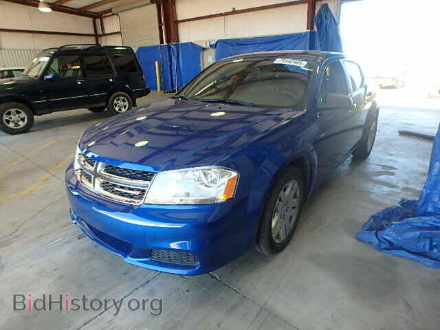 2014 DODGE AVENGER - VIN: 1C3CDZAB0EN173442 - Фото 2