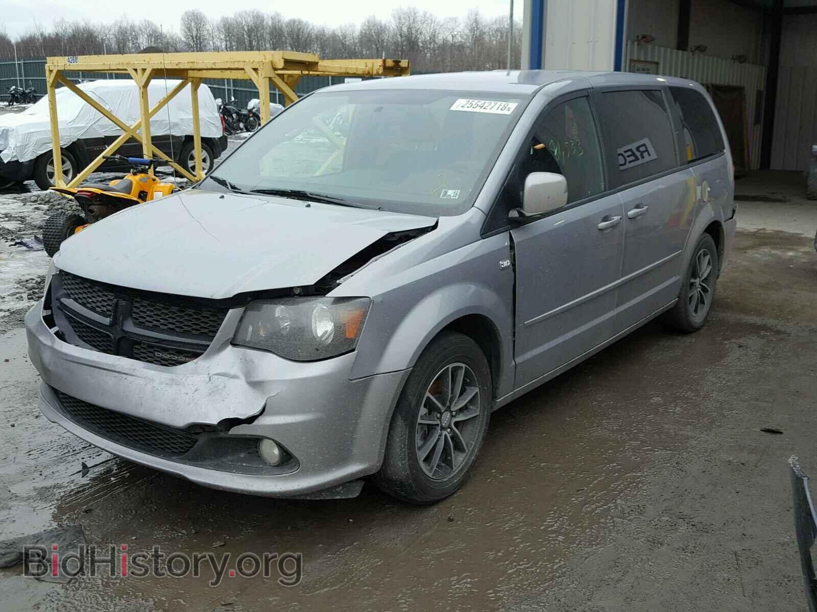 2014 DODGE CARAVAN - VIN: 2C4RDGCG7ER412104 - Фото 2
