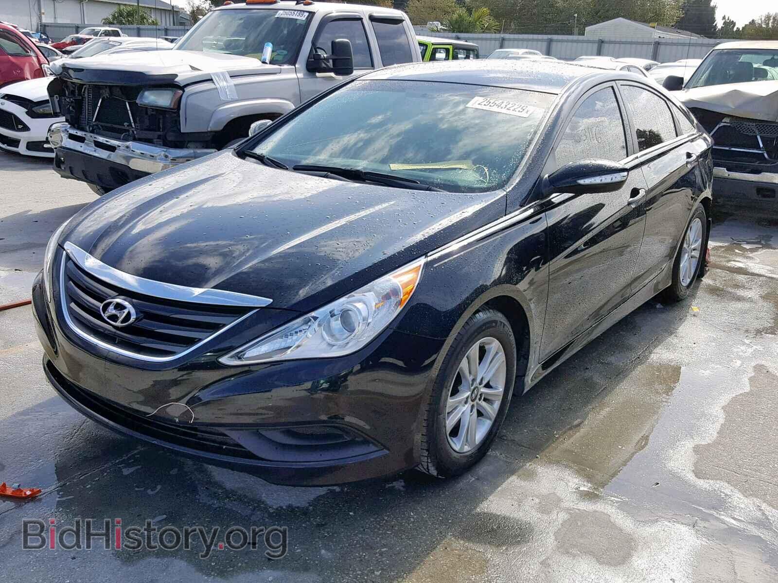 2014 HYUNDAI SONATA - VIN: 5NPEB4AC7EH925014 - Фото 2