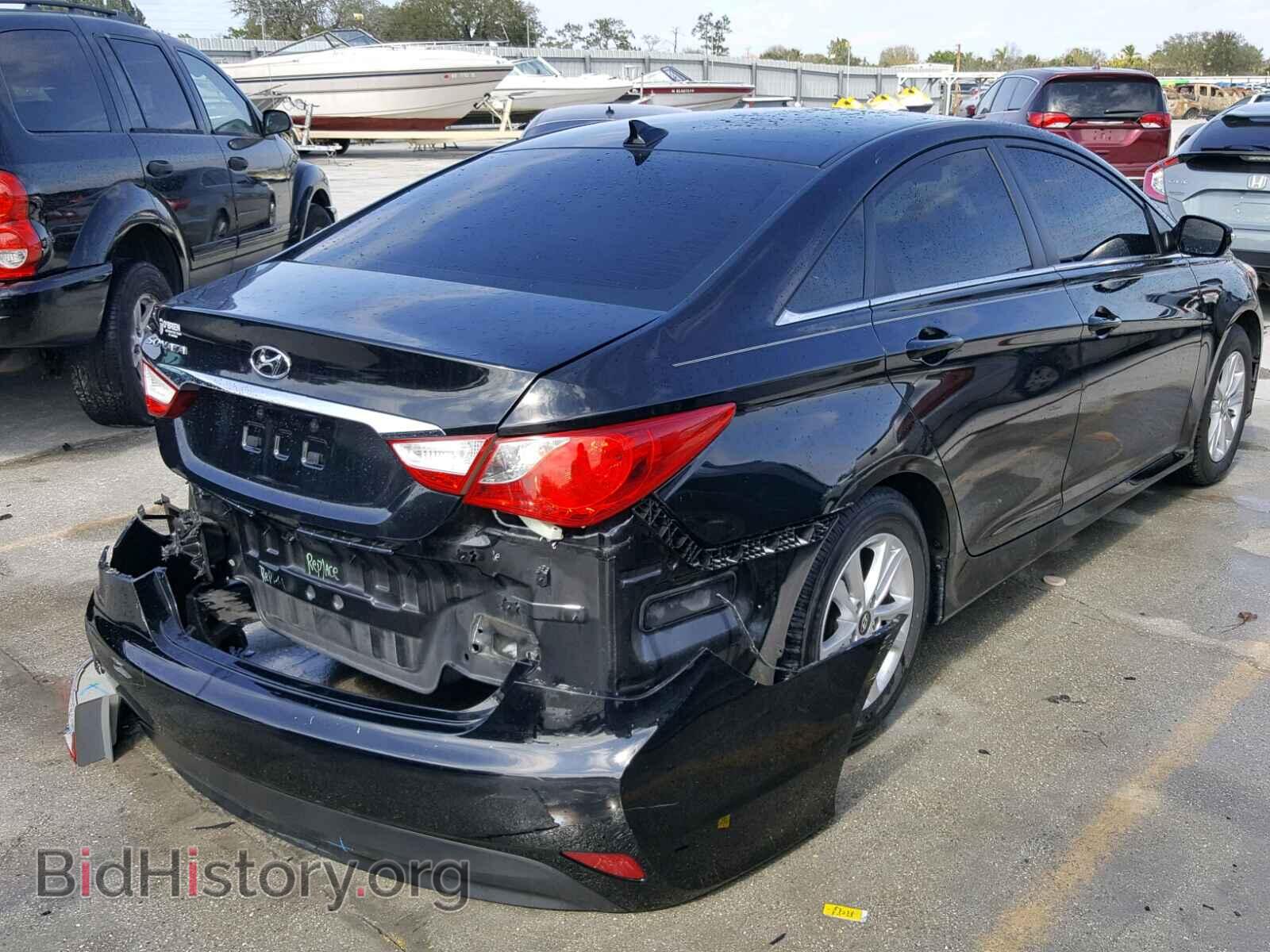 2014 HYUNDAI SONATA - VIN: 5NPEB4AC7EH925014 - Фото 4