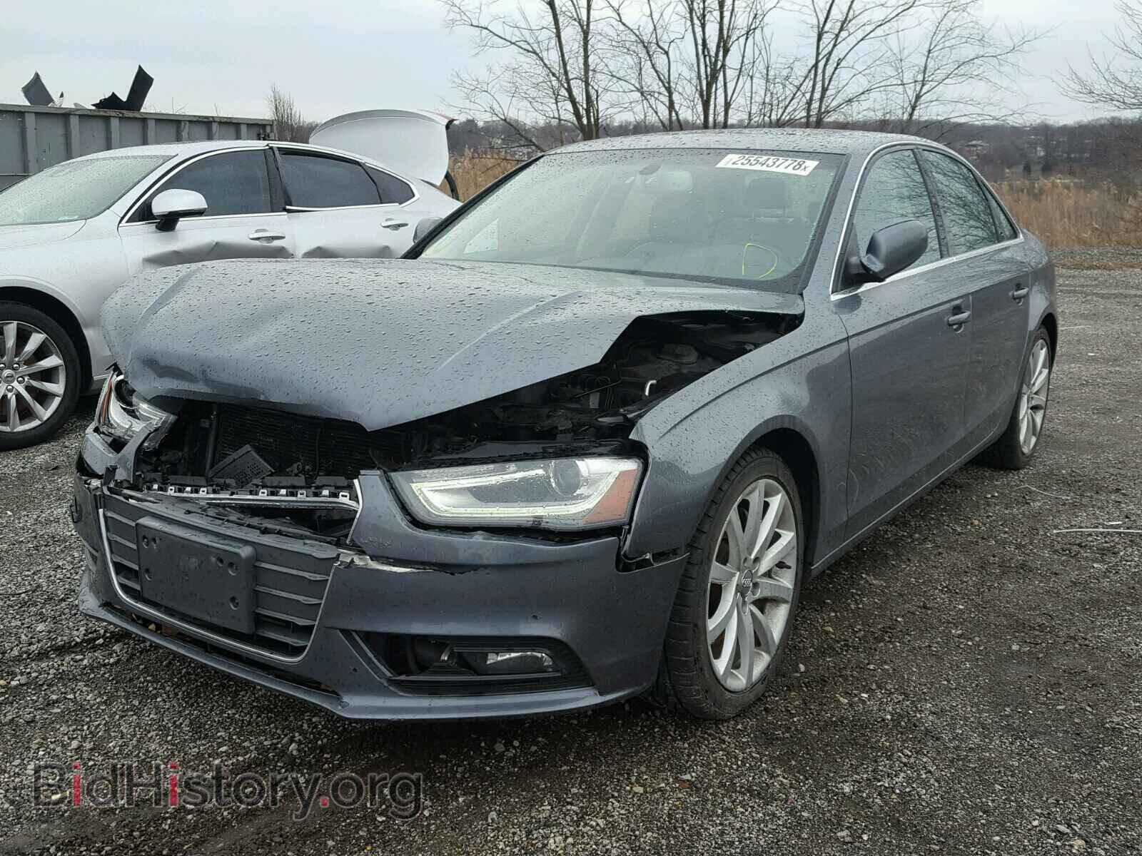 2013 AUDI A4 - VIN: WAUHFAFL5DN016967 - Фото 2
