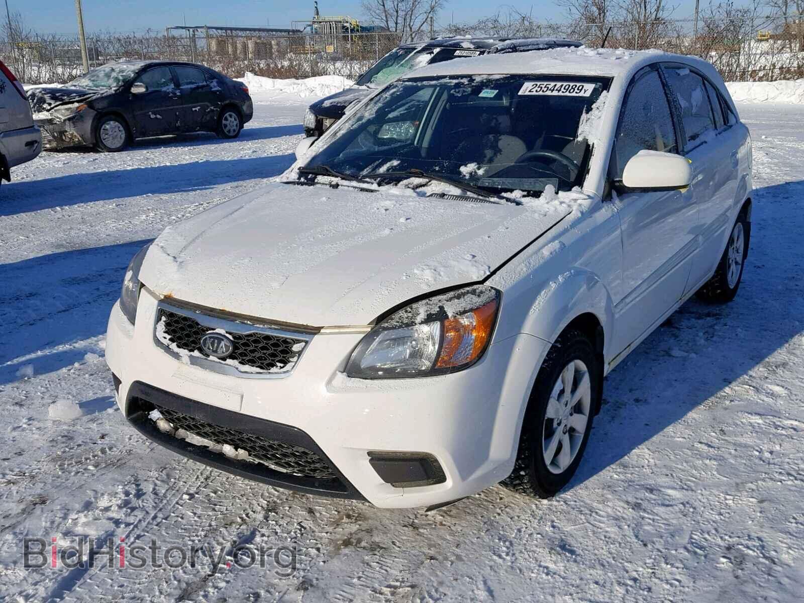 2011 KIA RIO BASE - VIN: KNADH5B31B6712996 - Фото 2