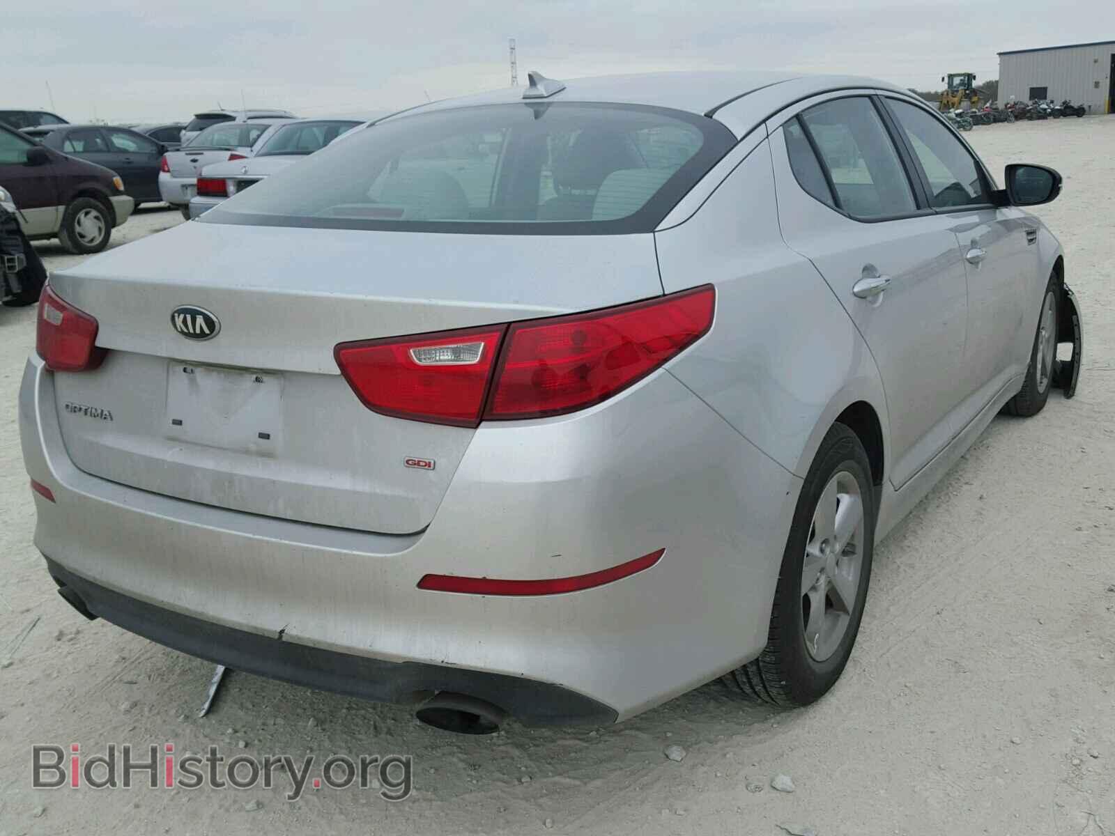2014 KIA OPTIMA - VIN: KNAGM4A78E5490619 - Photo 4
