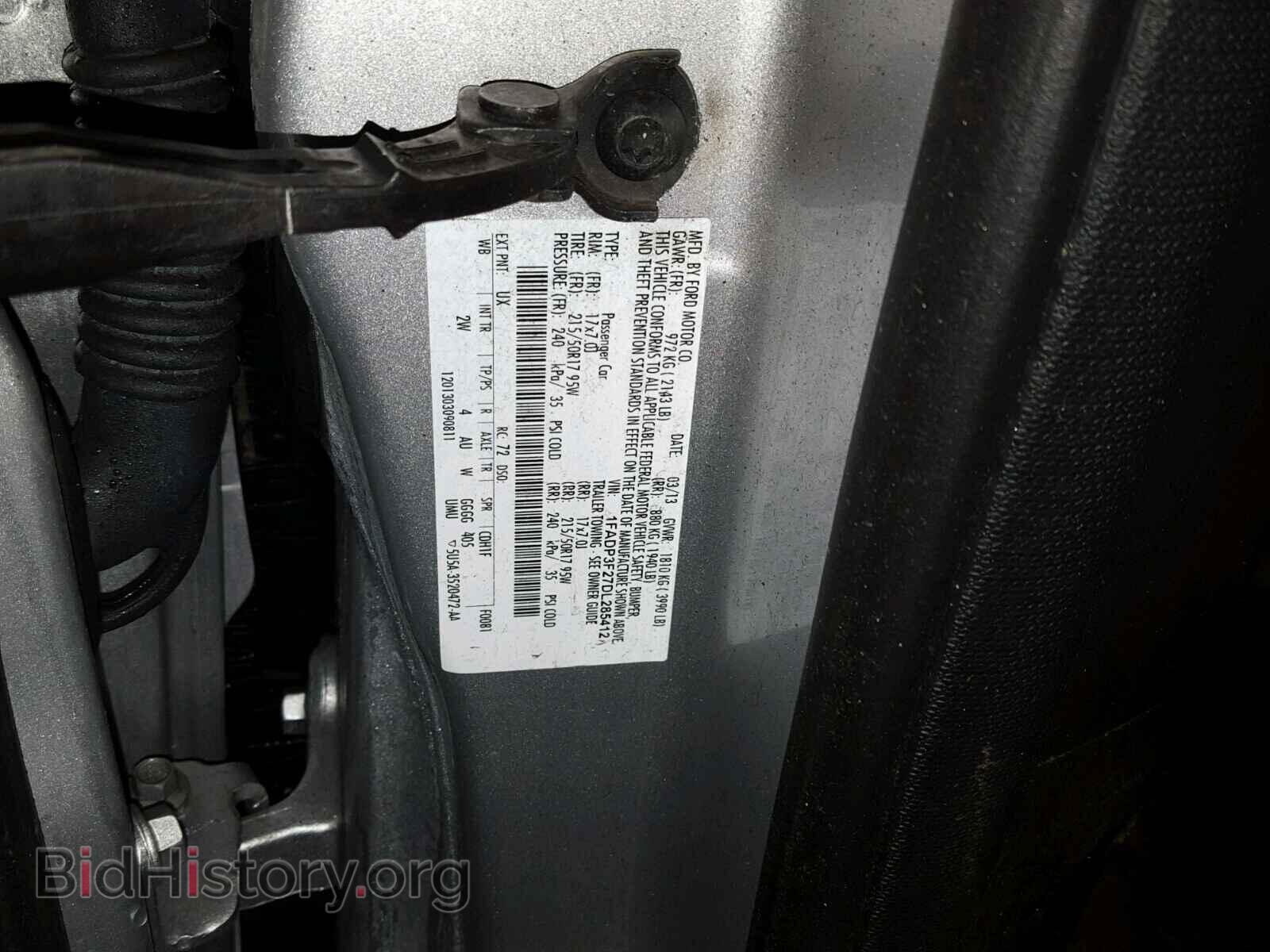 2013 FORD FOCUS - VIN: 1FADP3F27DL285412 - Фото 10
