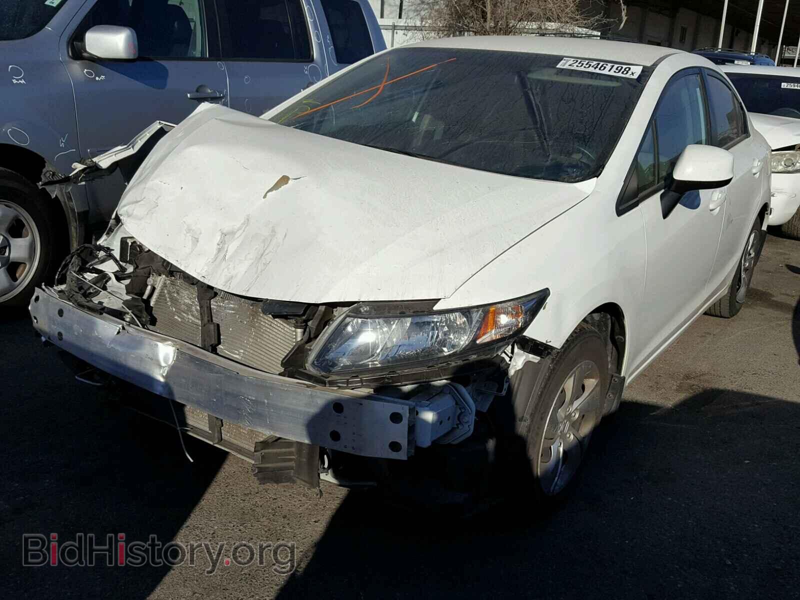 2013 HONDA CIVIC - VIN: 19XFB2F50DE083560 - Фото 2