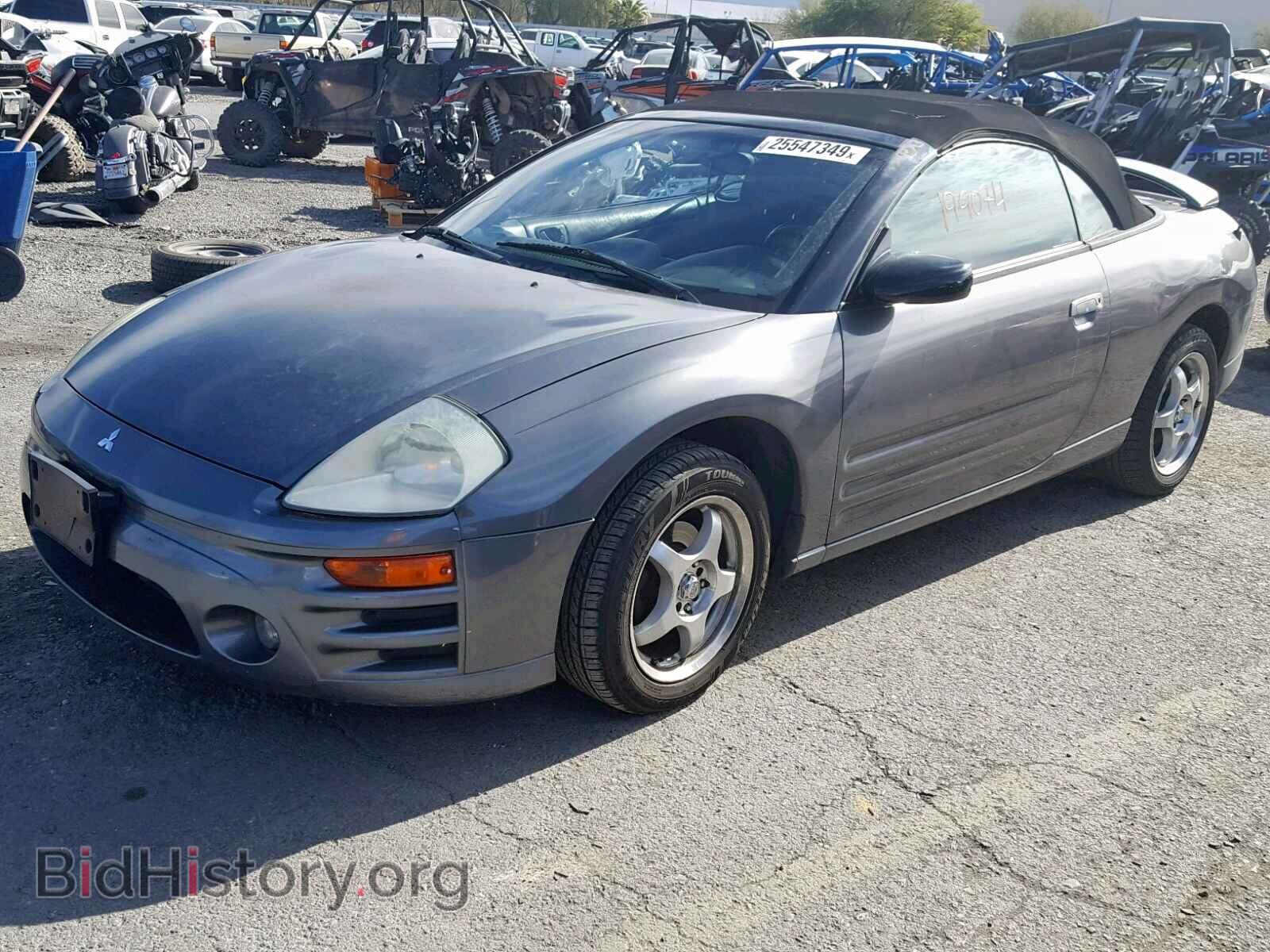 2005 MITSUBISHI ECLIPSE - VIN: 4A3AE45G05E056031 - Фото 2