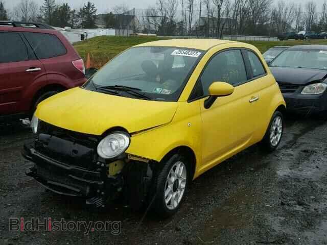 2013 FIAT 500 - VIN: 3C3CFFAR7DT592022 - Фото 2