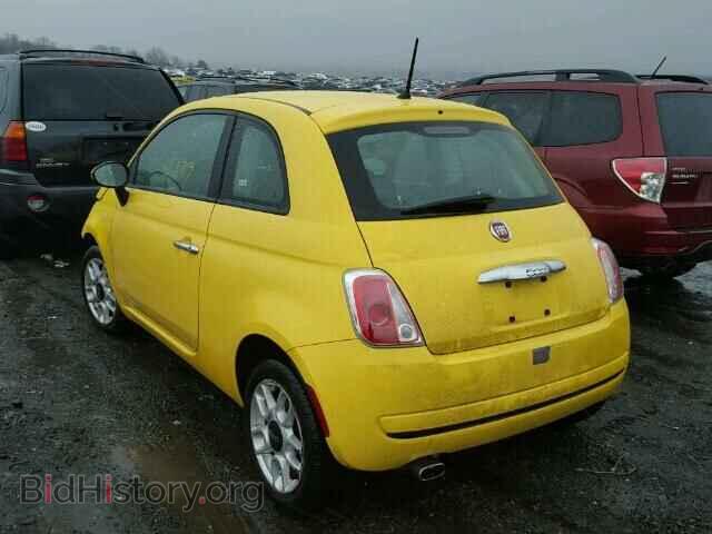 2013 FIAT 500 - VIN: 3C3CFFAR7DT592022 - Фото 3