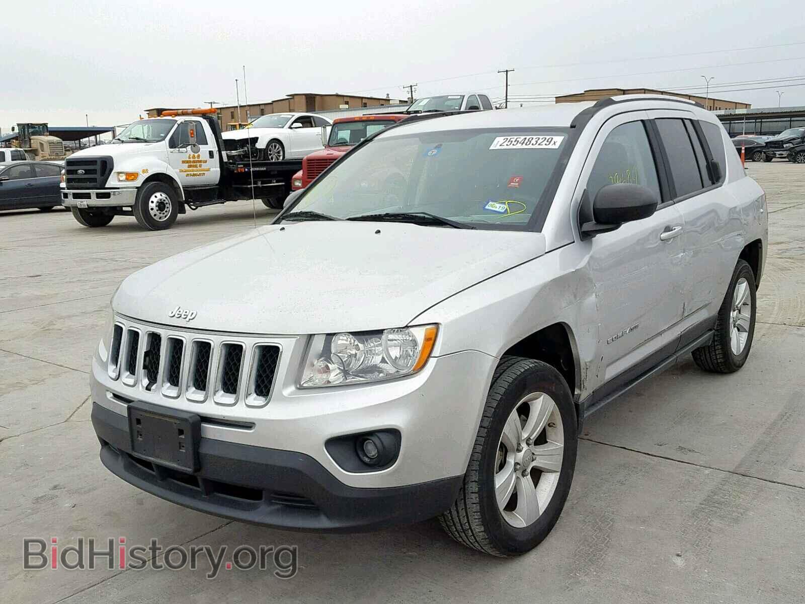 2012 JEEP COMPASS SP - VIN: 1C4NJCBA1CD618094 - Фото 2