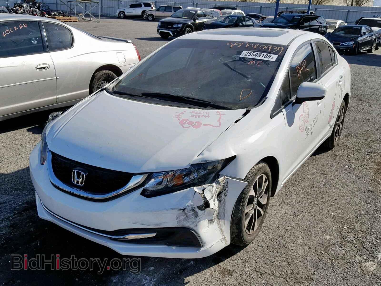 2014 HONDA CIVIC - VIN: 19XFB2F88EE072494 - Фото 2