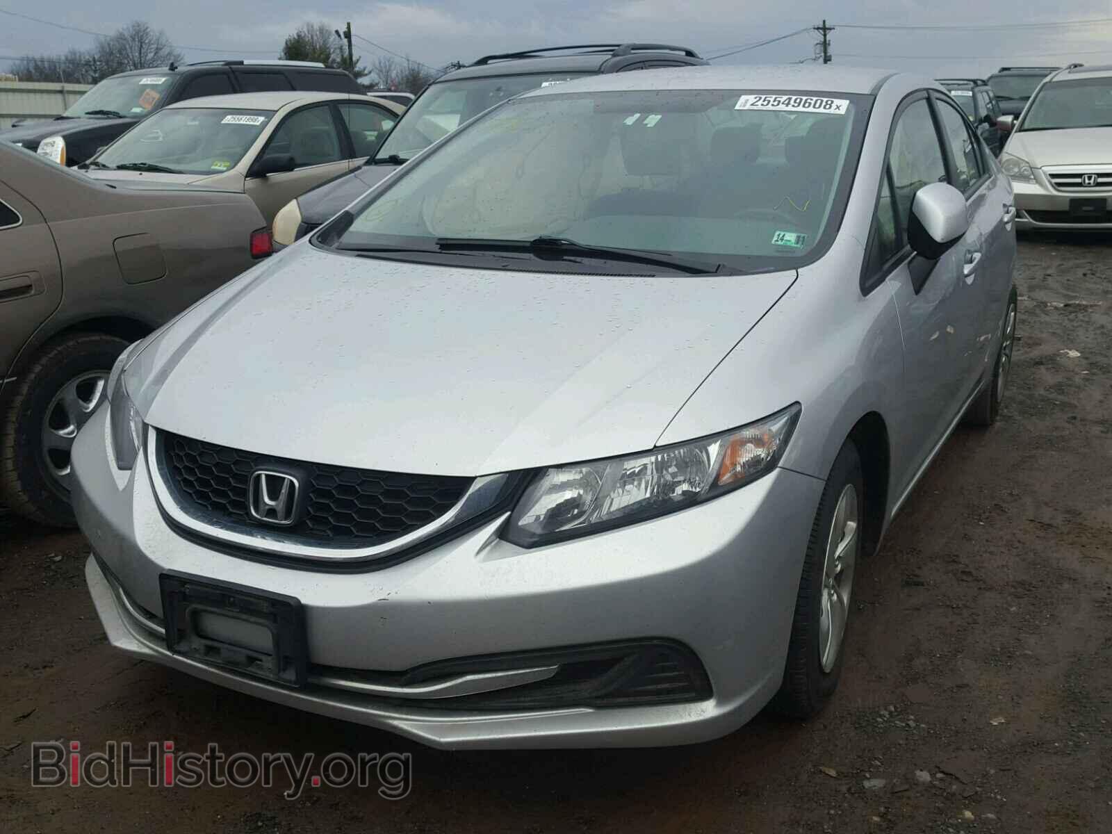 2013 HONDA CIVIC - VIN: 19XFB2F55DE286671 - Фото 2