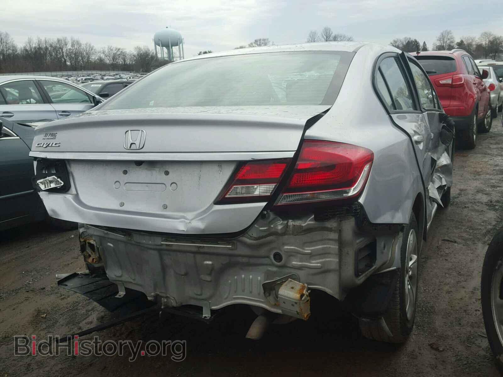 2013 HONDA CIVIC - VIN: 19XFB2F55DE286671 - Фото 4