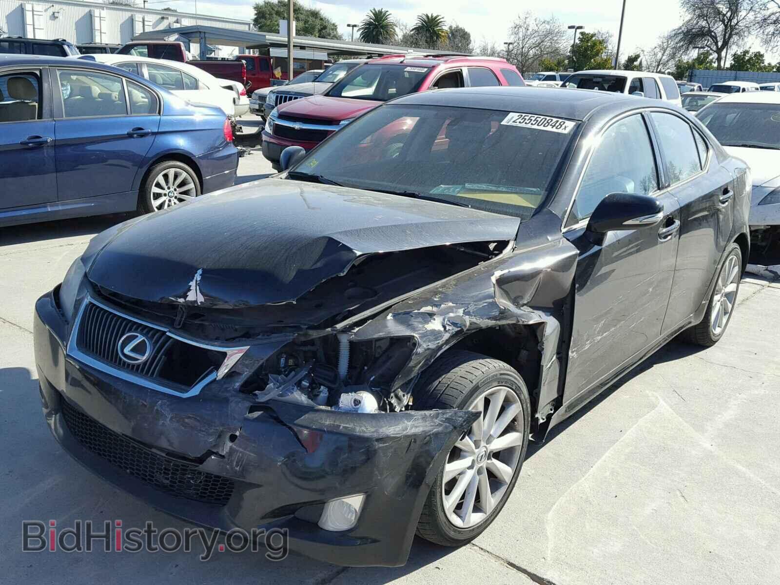 2009 LEXUS IS250 - VIN: JTHBK262695104028 - Фото 2