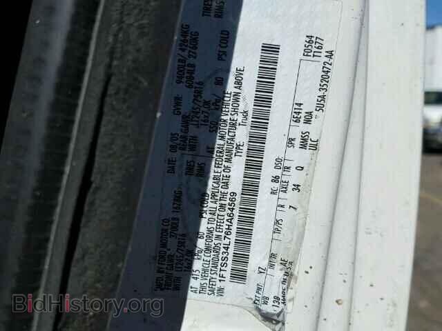 2006 FORD ECONOLINE - VIN: 1FTSS34L76HA64569 - Фото 10
