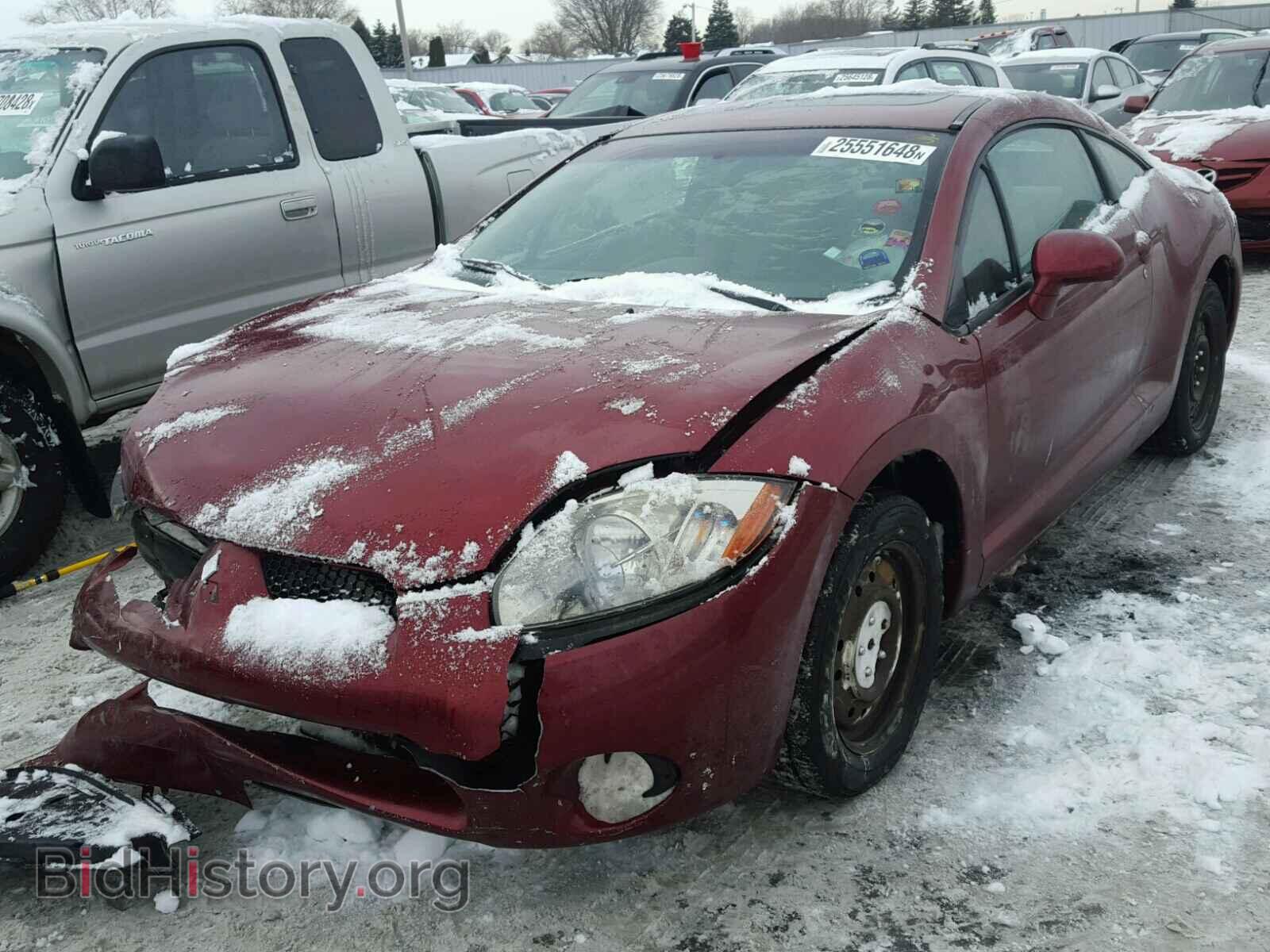 2006 MITSUBISHI ECLIPSE - VIN: 4A3AK24F56E059272 - Фото 2