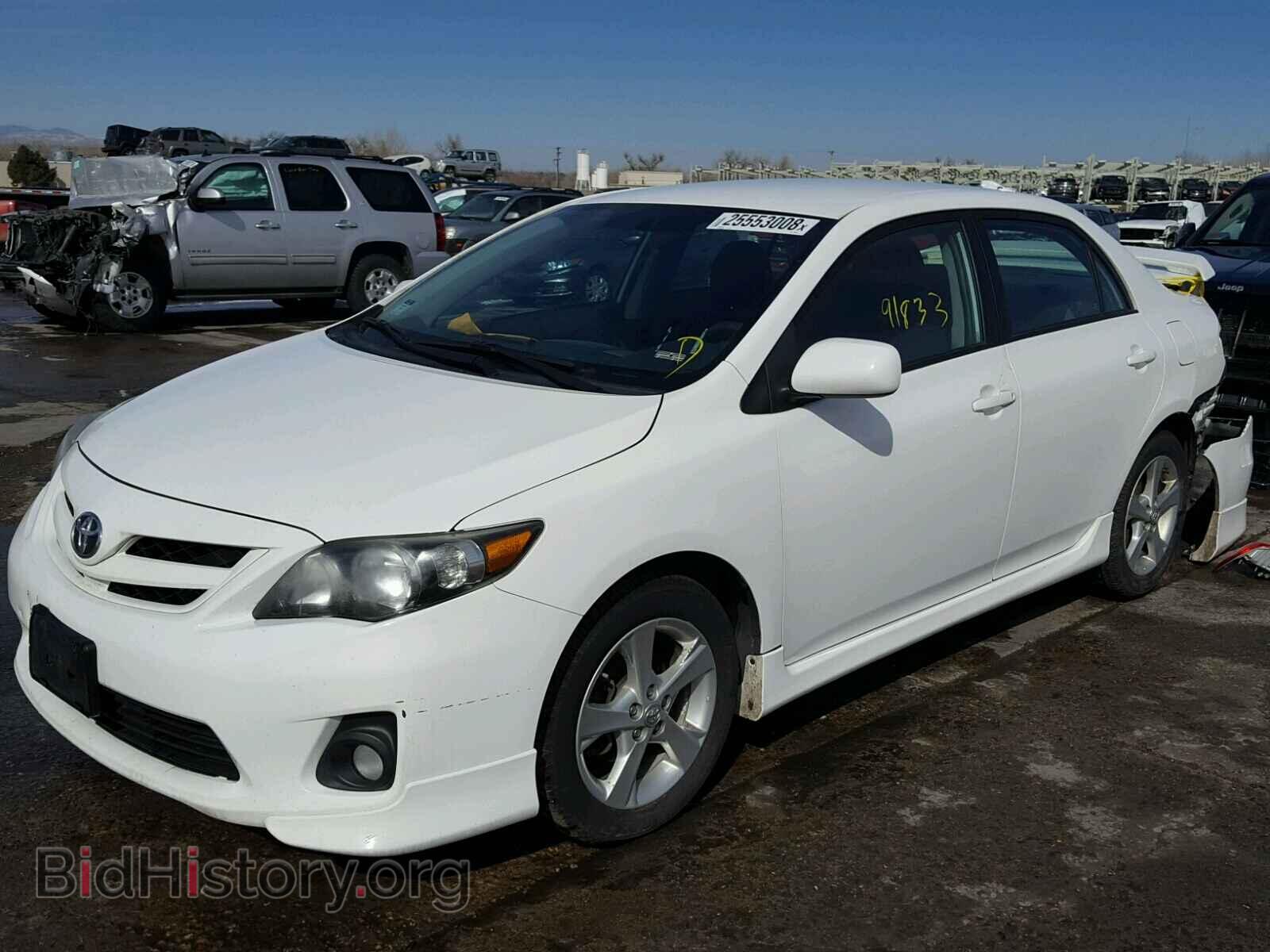 2011 TOYOTA COROLLA BA - VIN: 2T1BU4EE7BC700888 - Фото 2