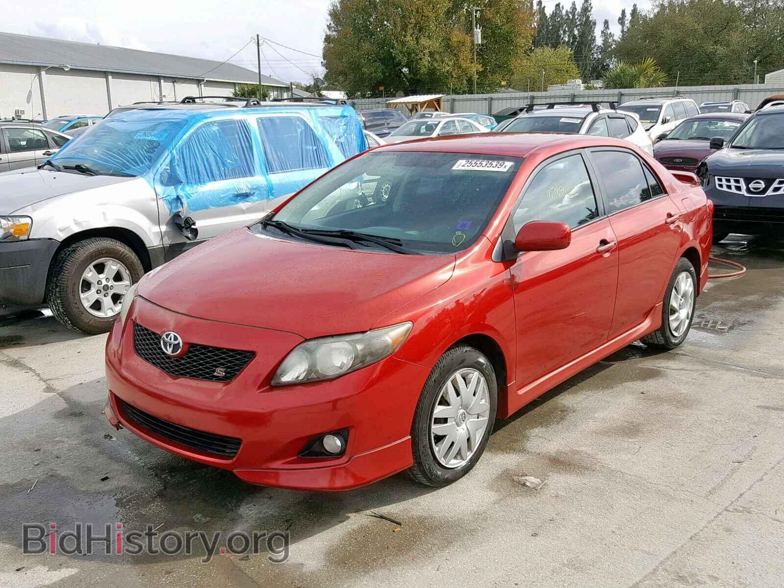 2010 TOYOTA COROLLA BA - VIN: 2T1BU4EE3AC512559 - Фото 2