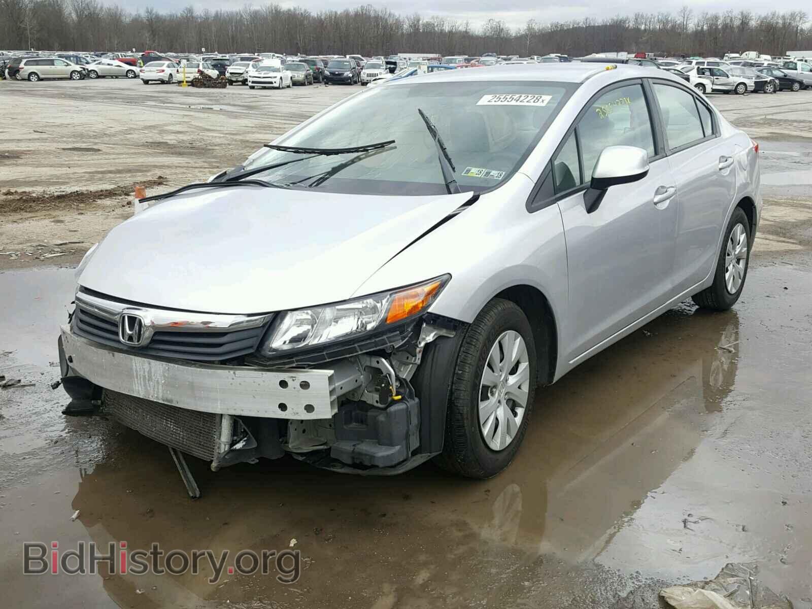 2012 HONDA CIVIC - VIN: 19XFB2F54CE390664 - Фото 2