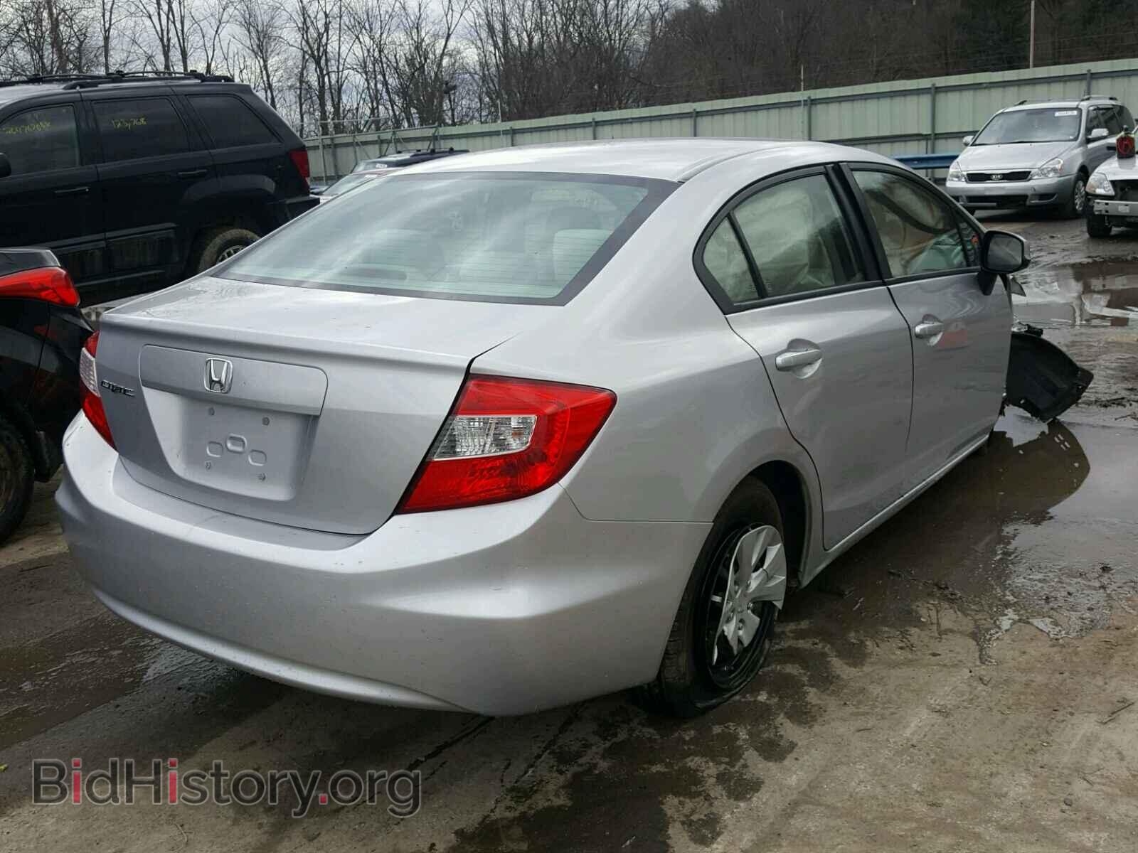 2012 HONDA CIVIC - VIN: 19XFB2F54CE390664 - Фото 4
