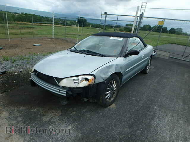 2001 CHRYSLER SEBRING - VIN: 1C3EL65U51N698822 - Фото 2