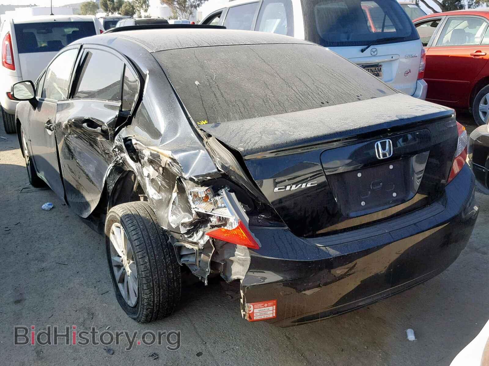 2012 HONDA CIVIC - VIN: 19XFB2F97CE300247 - Фото 3