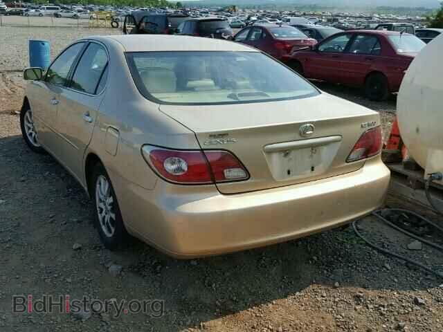 2002 LEXUS ES300 - VIN: JTHBF30G725025312 - Фото 3