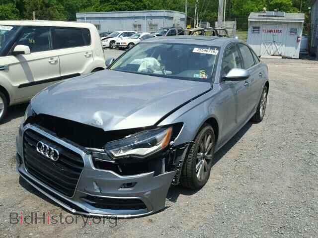 2013 AUDI A6 - VIN: WAUHGAFC8DN108443 - Фото 2