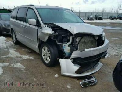 2011 Dodge CARAVAN Grand Cara, серебристый — VIN 2D4RN5DG2BR658802, Copart