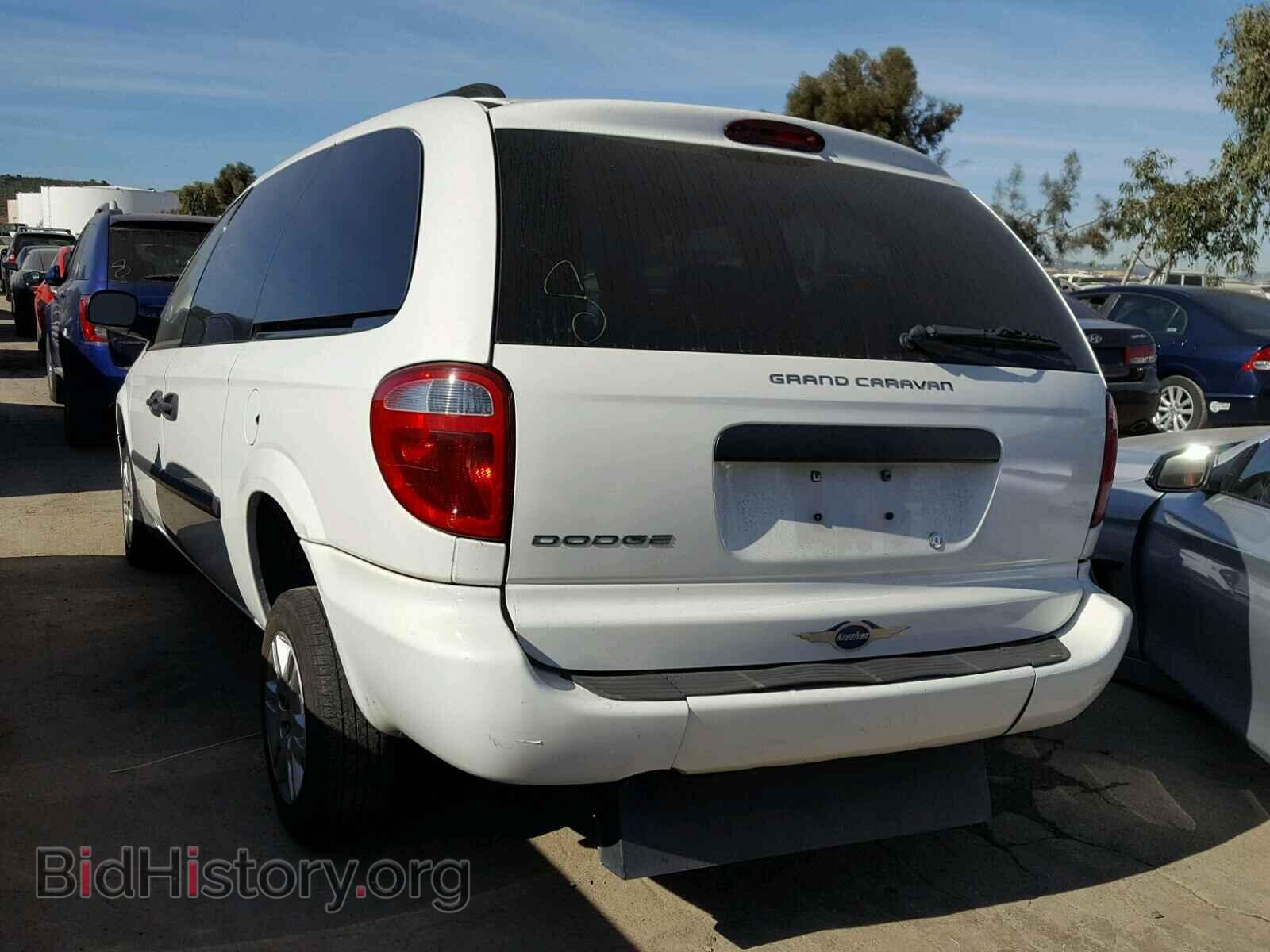 2006 DODGE CARAVAN - VIN: 1D4GP24R56B641076 - Фото 3