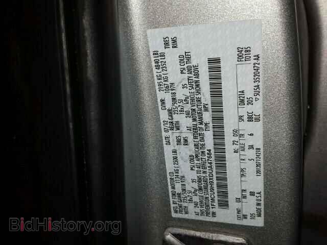 2013 FORD ESCAPE - VIN: 1FMCU9H9XDUA47684 - Фото 10