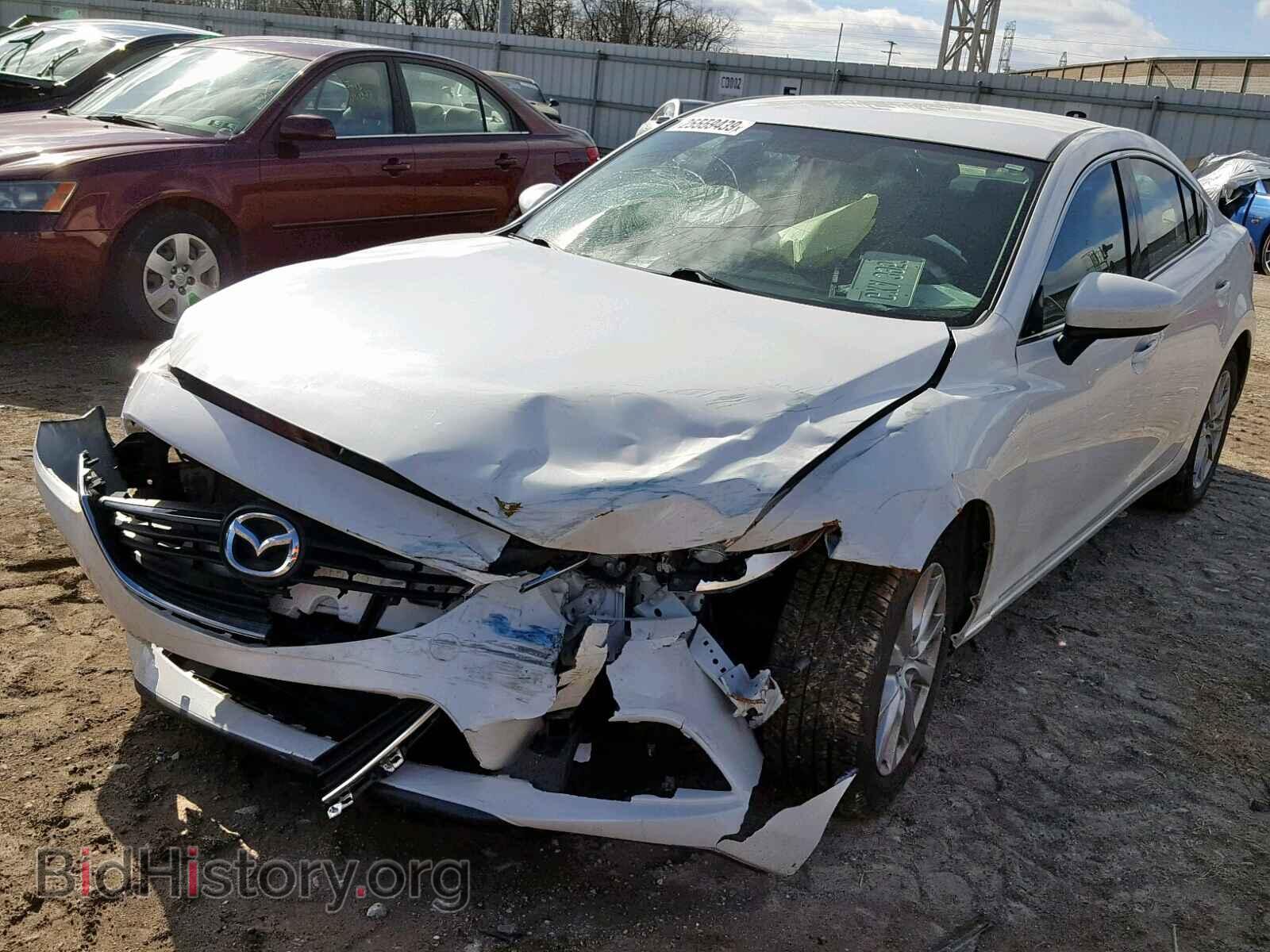 2014 MAZDA 6 - VIN: JM1GJ1U65E1160960 - Фото 2
