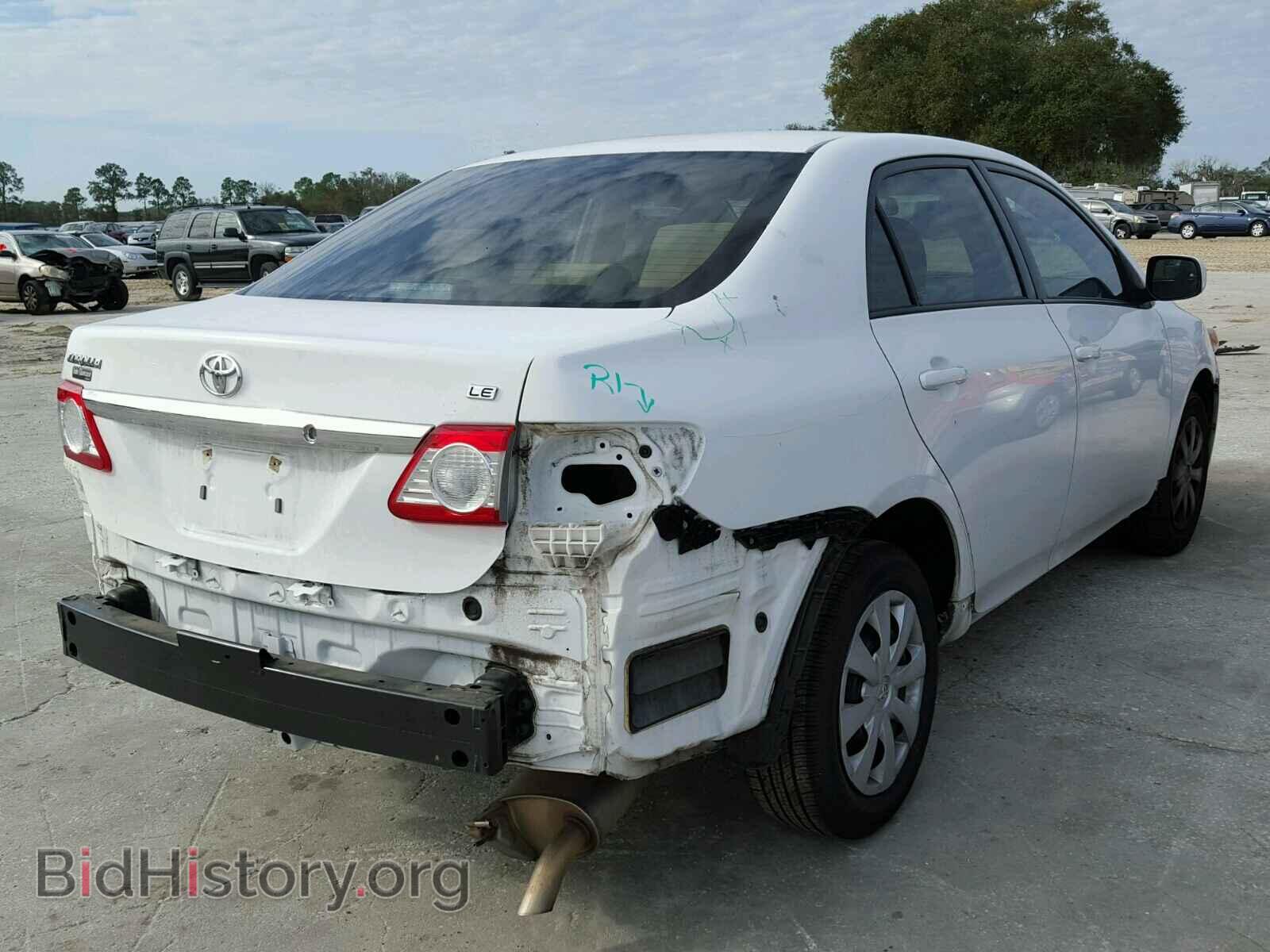2011 TOYOTA COROLLA BA - VIN: 2T1BU4EE8BC715819 - Фото 4
